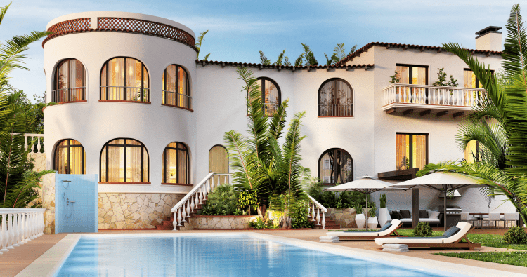 Thiết kế resort theo phong cách Địa Trung Hải (1)