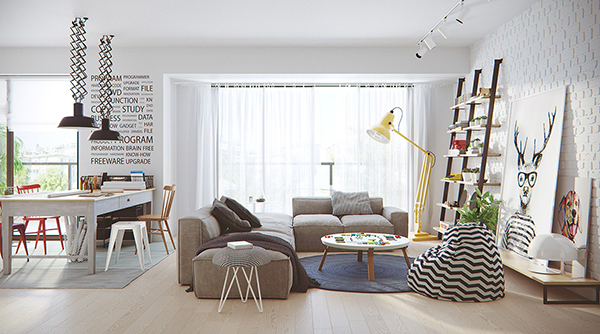 Thiết kế nội thất chung cư phong cách Bắc Âu luôn được coi là chuẩn mực cho sự sang trọng